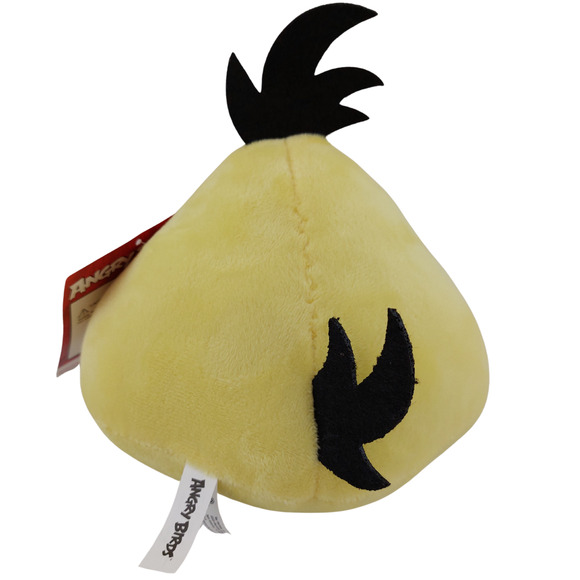Angry Birds Yellow Chuck Plush Toy Stuffed Animal 5” Rovio Soft Doll New w/ Tag - Picture 3 of 12